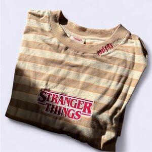 Striped Stranger Things Tee
